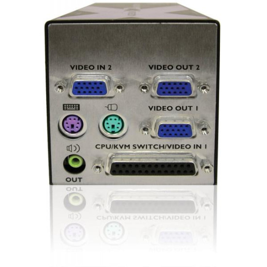ADDERLink MultiScreen X2-MS2 Dual Head PS2 KVM & RS232 CATx Extender 300Mtr